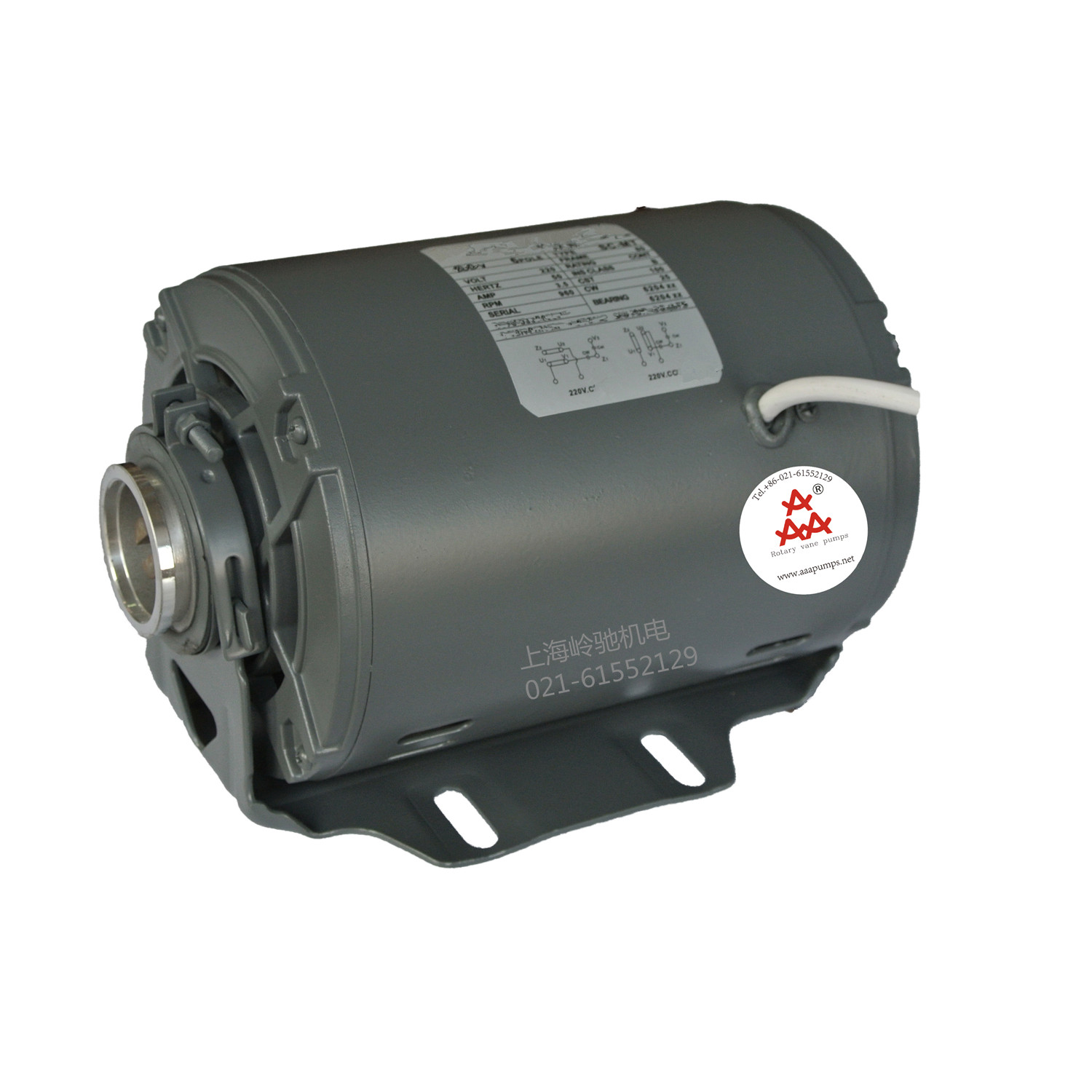 旋轉葉片用單相電機 旋轉葉片泵用單相電機250370450W