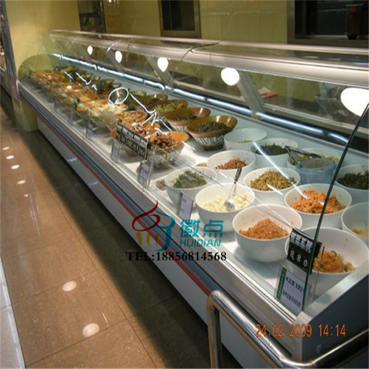 超市、市場(chǎng)、肉食店 熟食柜，鹵味保鮮冷藏展示柜