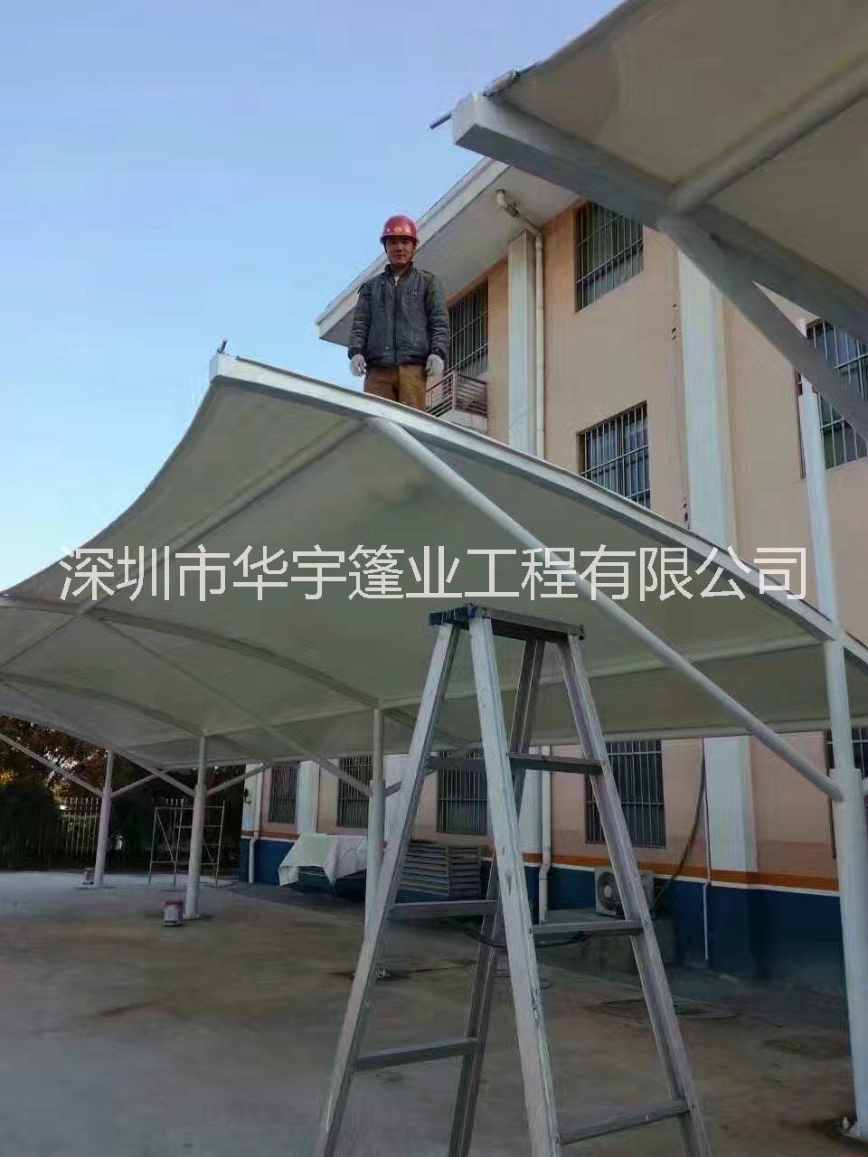 供應(yīng)膜結(jié)構(gòu)車棚 戶外停車棚膜結(jié)構(gòu)車棚自行車棚免費(fèi)設(shè)計(jì)安裝