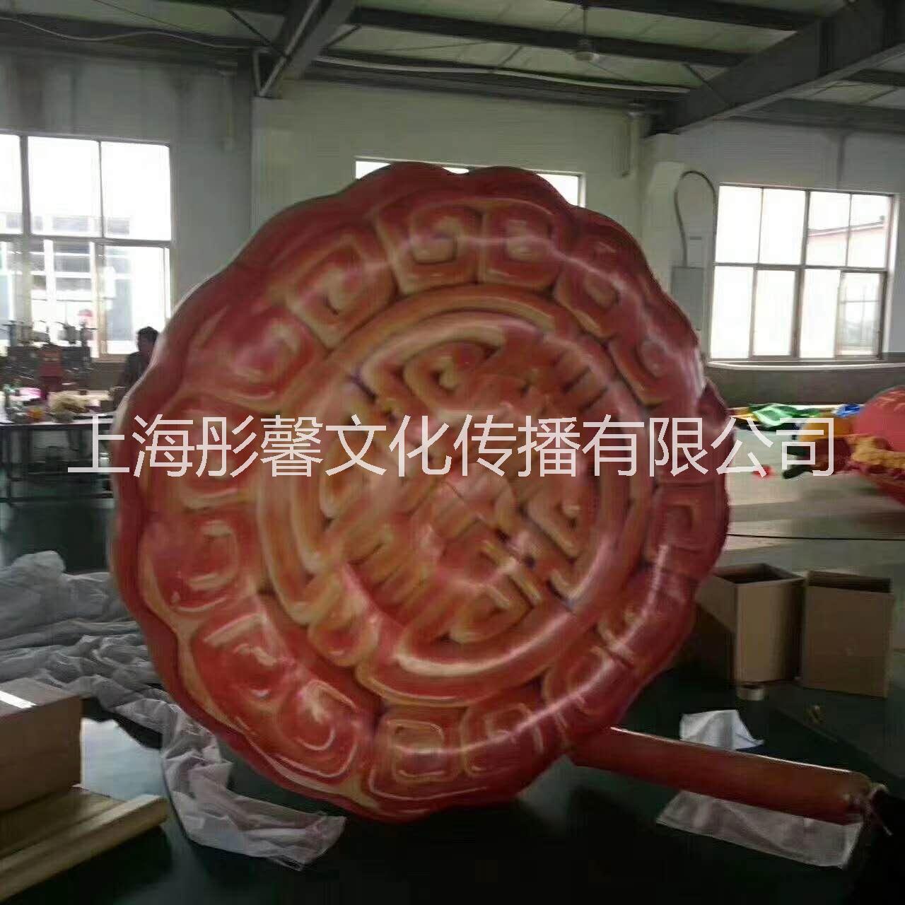 中秋暖場仿真月亮玉兔月餅，發(fā)光月亮，玉兔出售，仿真月餅出售，尺寸可選擇