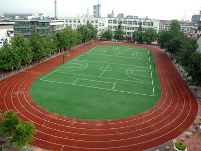 安徽塑膠跑道報價，安慶足球場廠家 山西塑膠跑道報價供應商