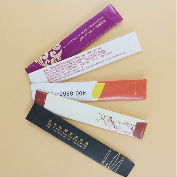 工廠直銷,酒店牙簽套 筷子牙簽紙巾四合一套裝 廣告廠家定制酒店牙簽套價格