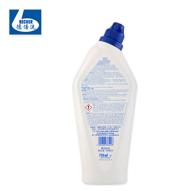 清潔、去垢、*、除臭四效合一潔廁清潔劑（潔廁靈）