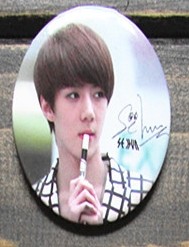 廣州演唱會香港明星環(huán)球演出紀(jì)念，馬口鐵徽章人物徽章金屬紀(jì)念品定制