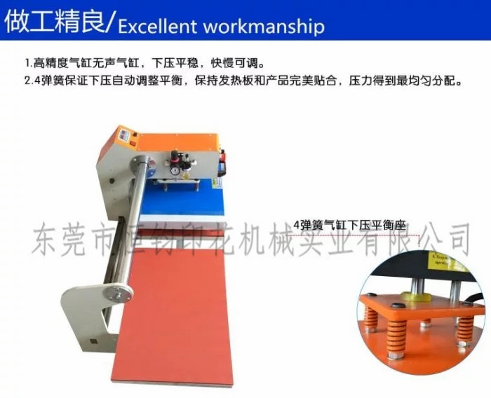 氣動燙畫機(jī)@廣東服裝t恤壓燙機(jī)氣動燙畫機(jī)生產(chǎn)廠家