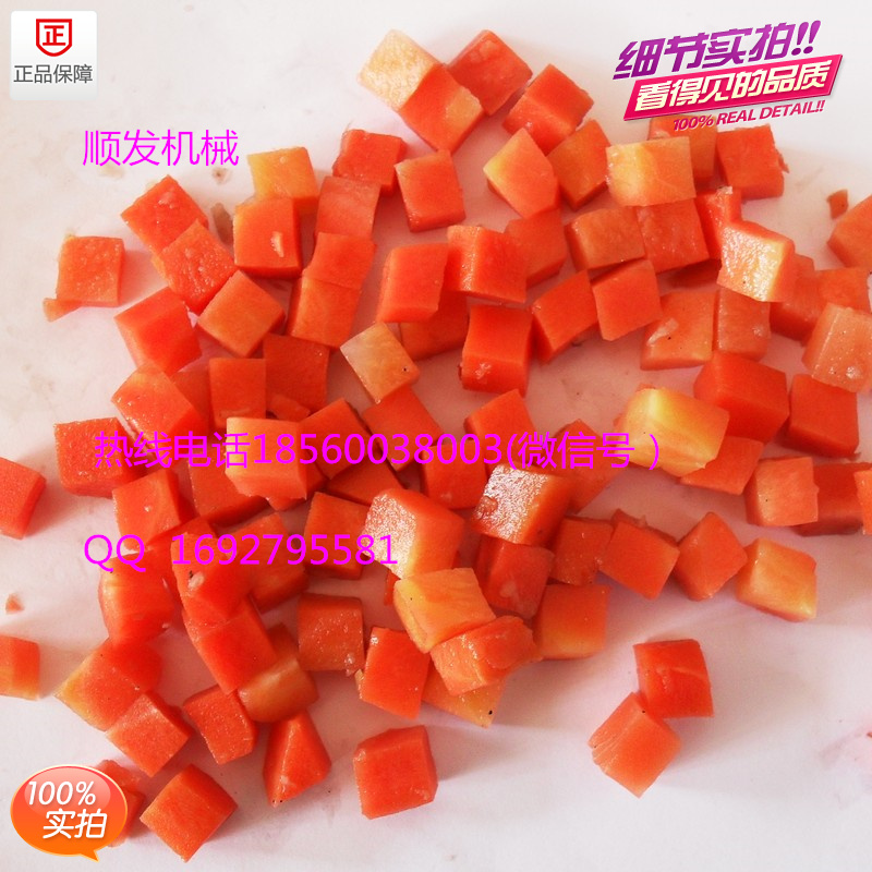 章丘順發(fā)CHD-100切丁機 蔬菜切丁機 胡蘿卜切丁機 果蔬切丁機