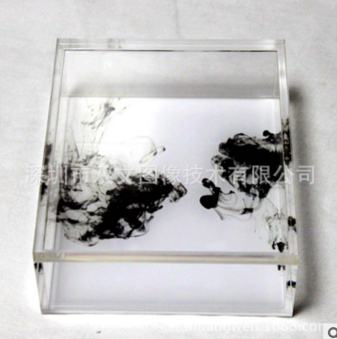 酒店用品亞克力托盤 亞克力透明水果盤 亞克力收納盒托盤訂制