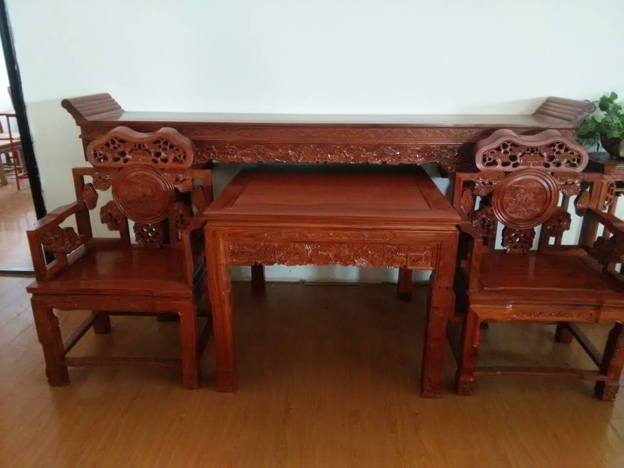 供應(yīng)大連明清家具*  家具行業(yè)發(fā)展 大連明清家具*中堂六件套