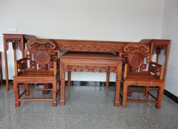 供應(yīng)大連明清家具*  家具行業(yè)發(fā)展 大連明清家具*中堂六件套