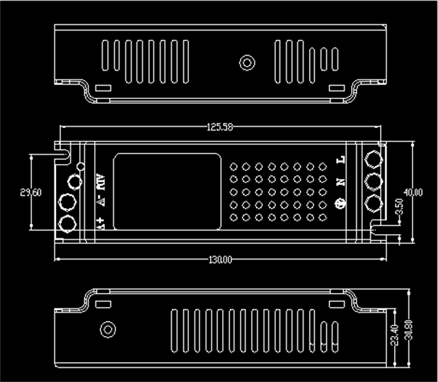 5V8A40W開關(guān)電源