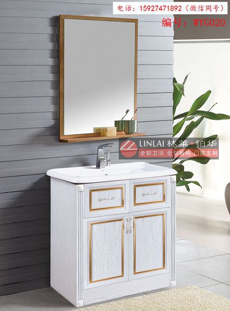 越來越多的家庭選擇全鋁家具，歡迎加盟武漢林萊全鋁家居.櫥柜 武漢林萊*全鋁衛(wèi)浴柜WYG03