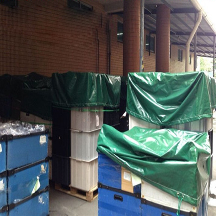 定做加工PE塑料布彩條布加厚耐磨華宇篷業(yè)帆布定做，戶外防水雨布加工，綠色PVC篷布批發(fā)