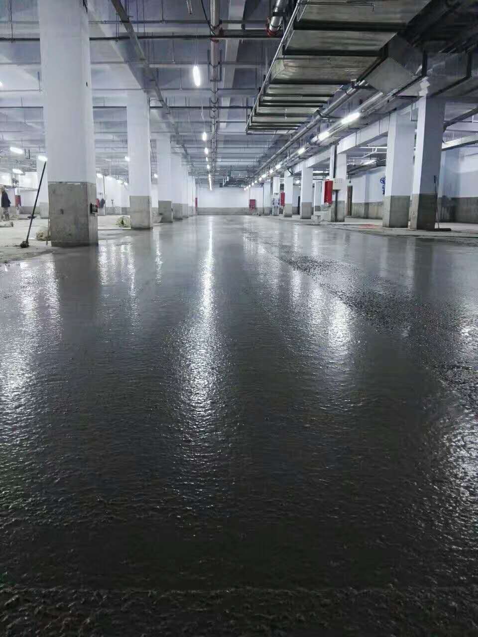 混凝土激光整平，混凝土攤鋪