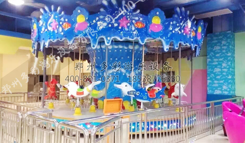 公園游樂場受兒童喜愛的經(jīng)典類游樂項目 豪華轉(zhuǎn)馬 旋轉(zhuǎn)木馬