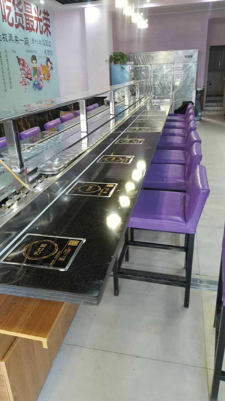 萬仕和回轉(zhuǎn)火鍋設(shè)備 串串小火鍋設(shè)備 火鍋設(shè)備免費安裝提供技術(shù)