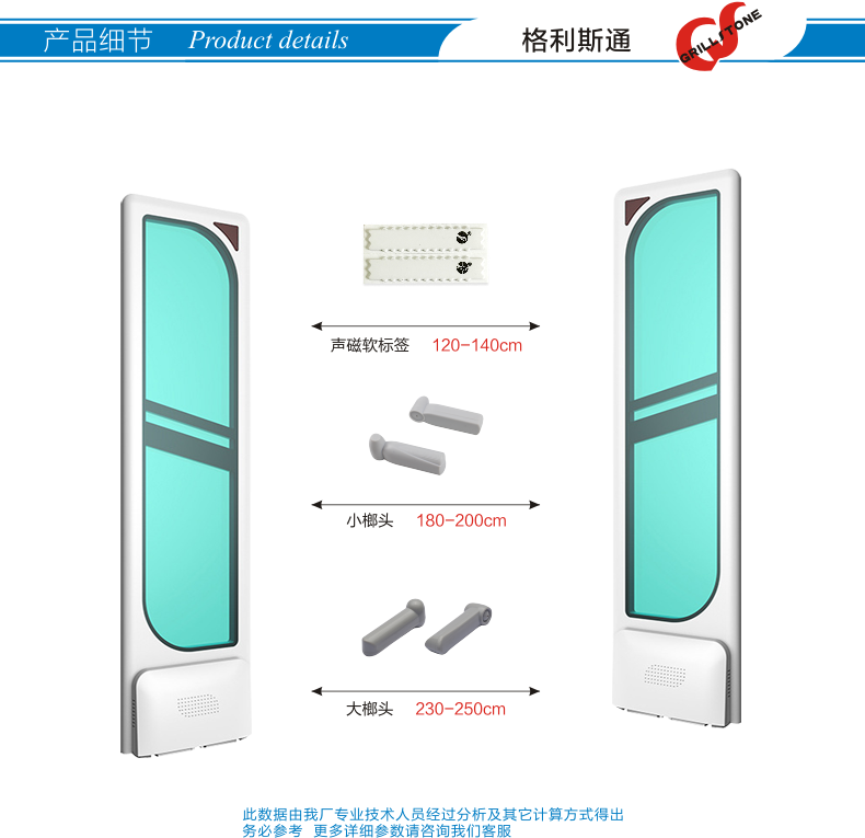 超市服裝防盜門
