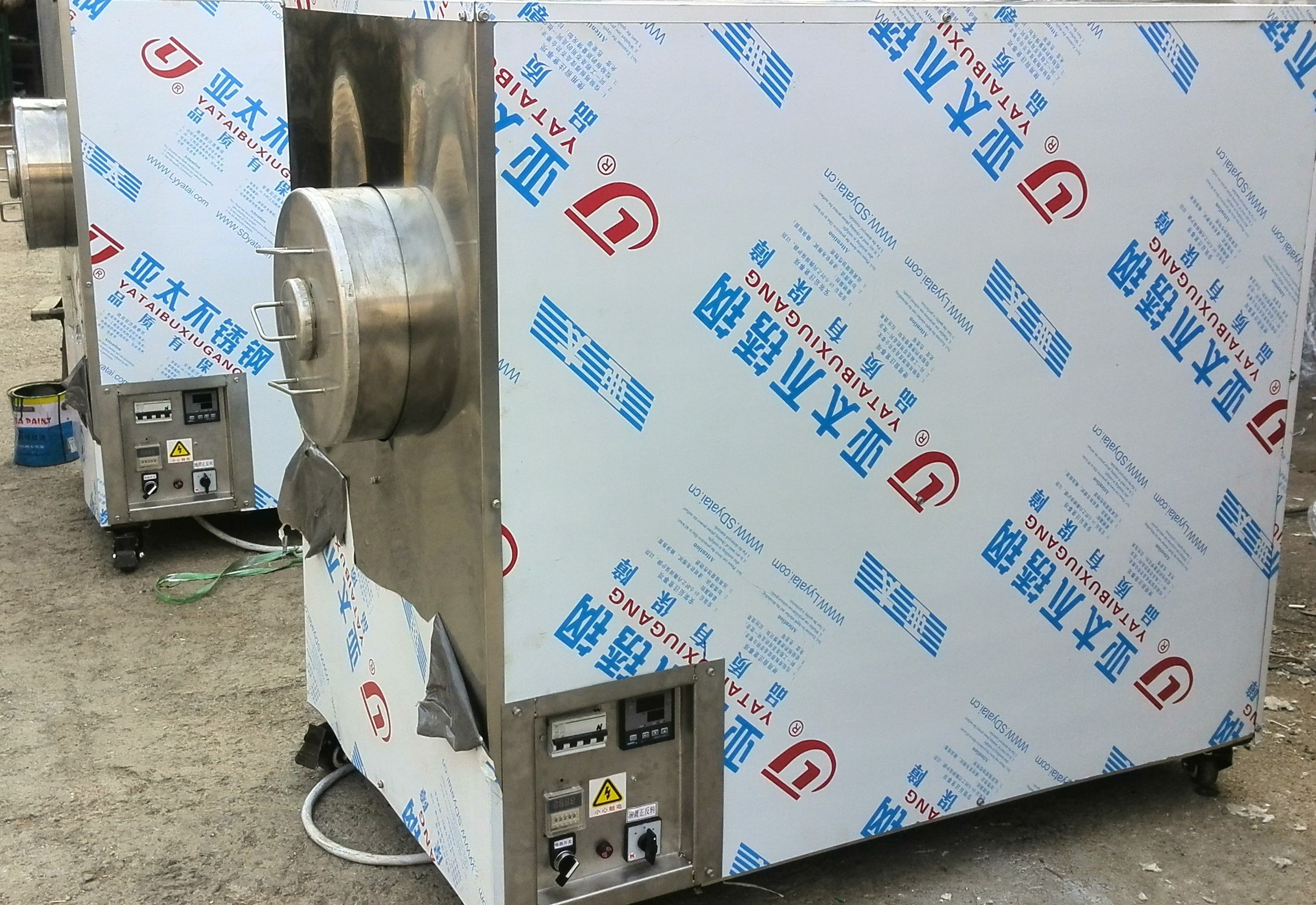 供應(yīng)大型電加熱五谷雜糧烘焙機