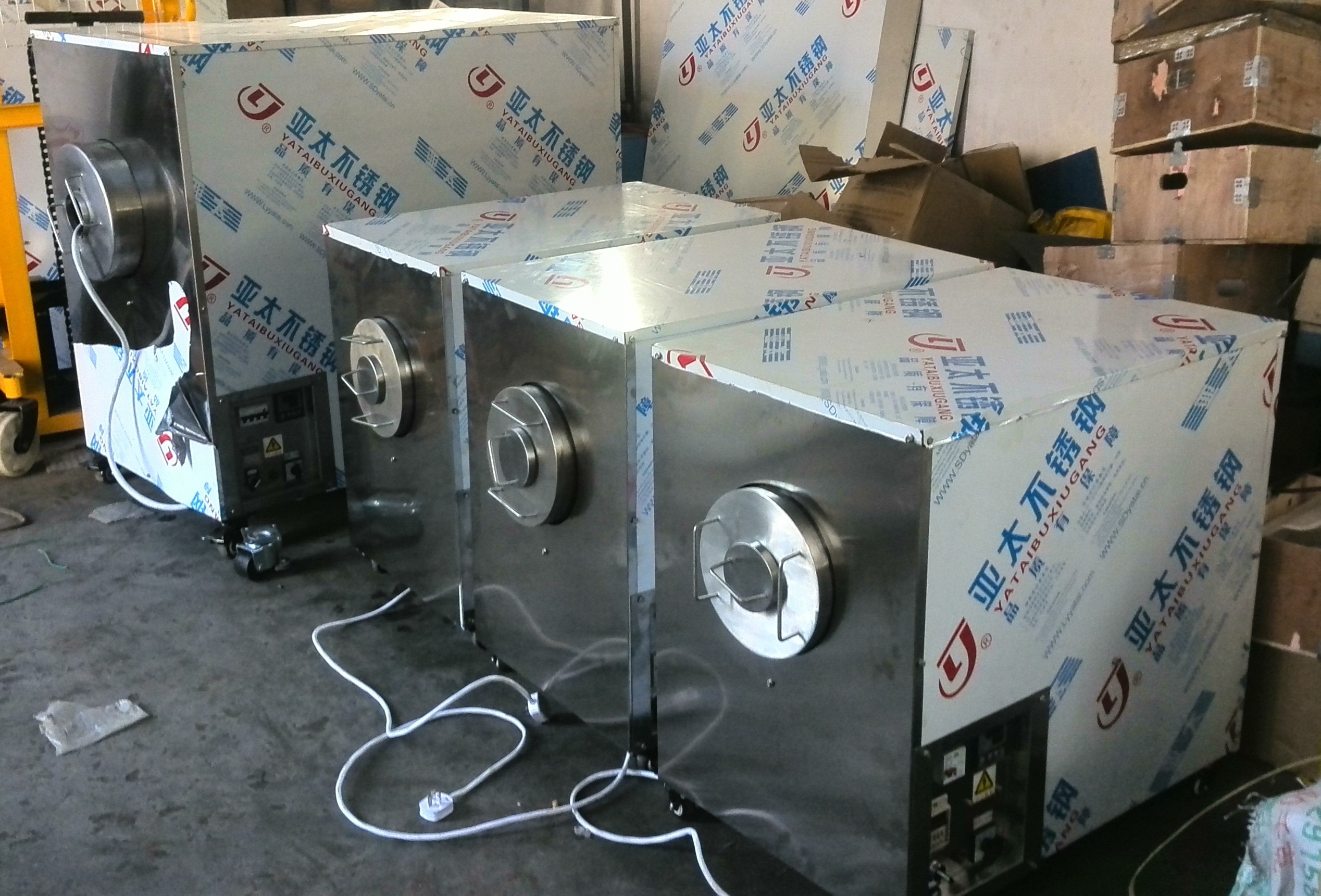 供應(yīng)大型電加熱五谷雜糧烘焙機