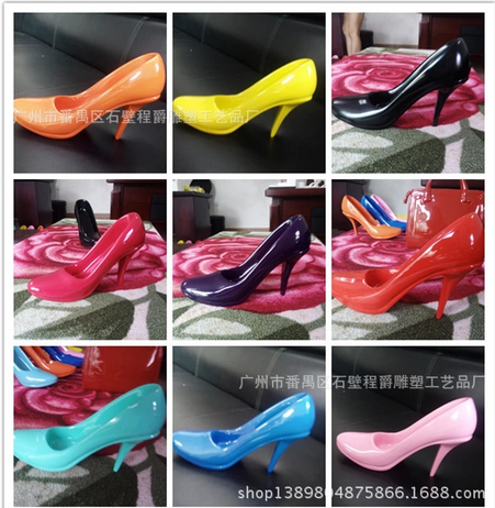 仿真鞋雕塑廠家 玻璃鋼皮鞋雕塑定做