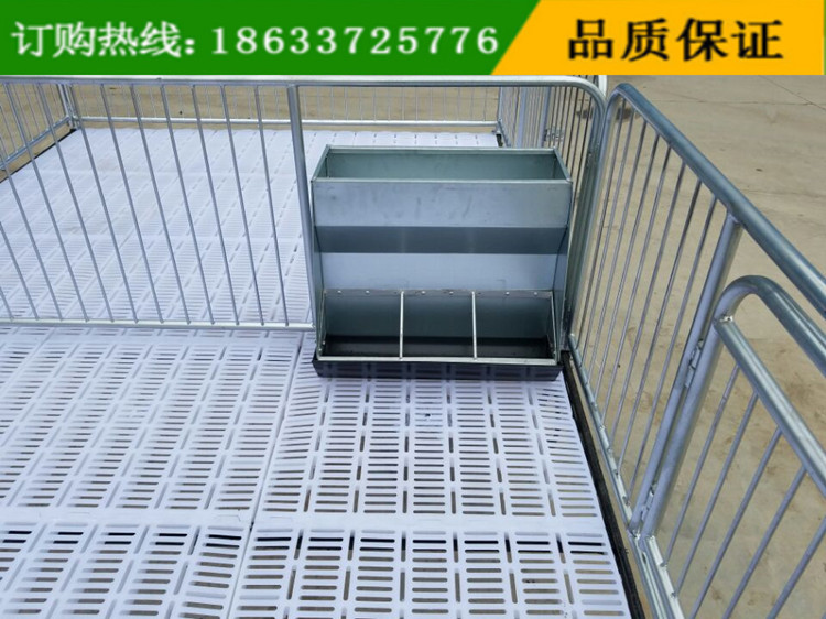 滄州養(yǎng)豬設備優(yōu)質小豬保育床 帶不銹鋼雙面食槽