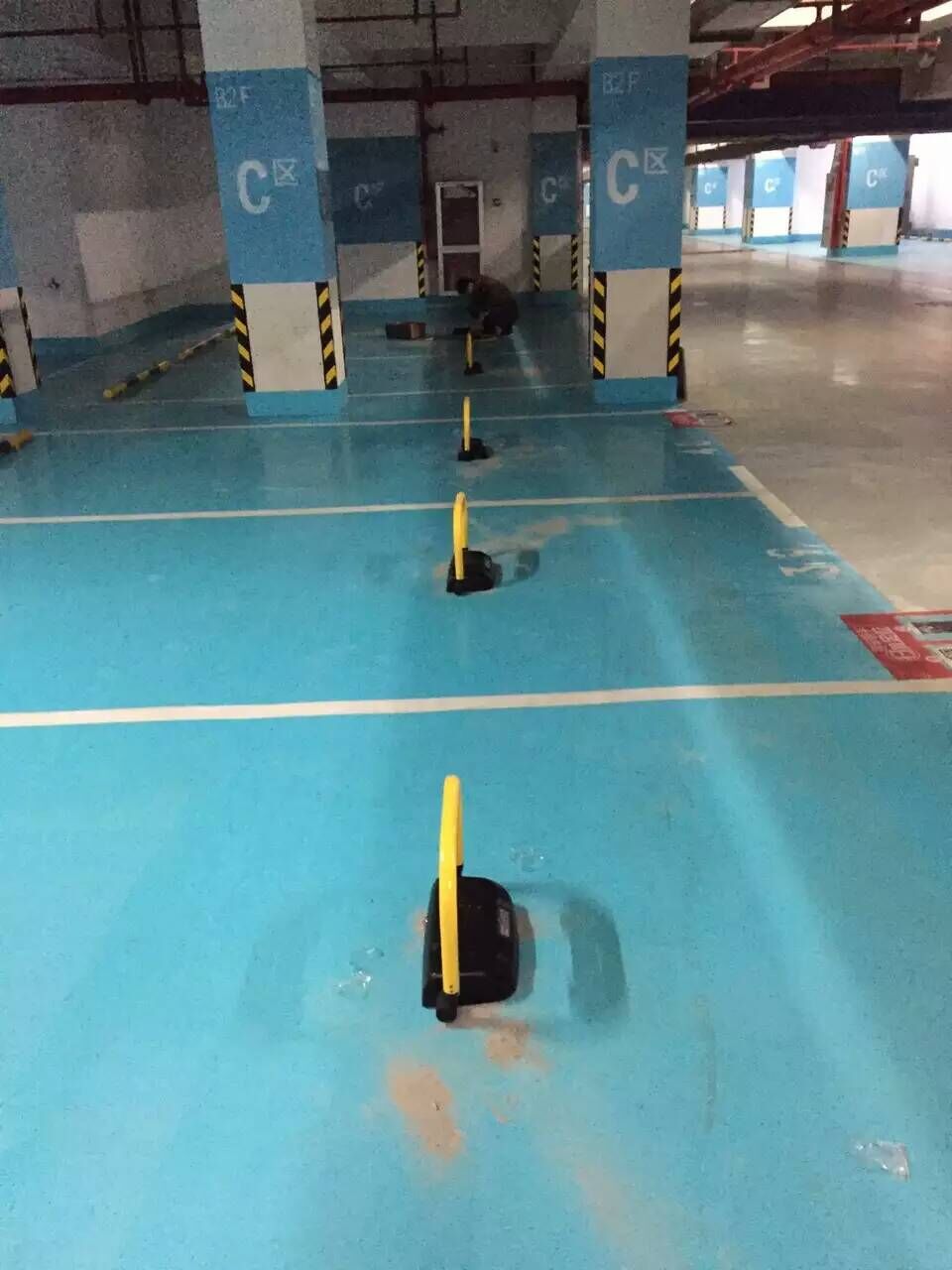 智能遙控車位鎖 加厚 鎖死 防撞