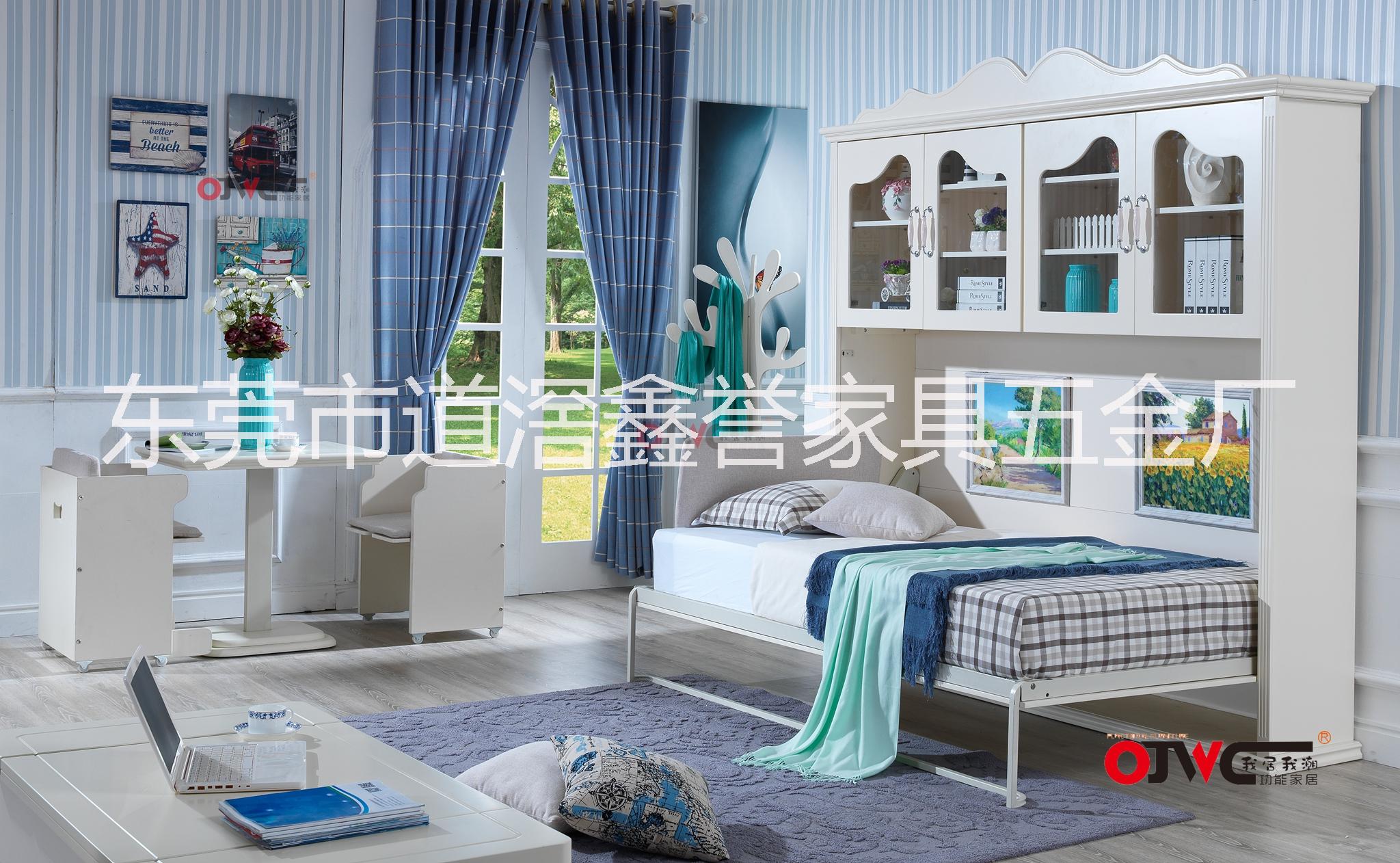 多功能隱形床，壁床，翻板床， 全屋定制