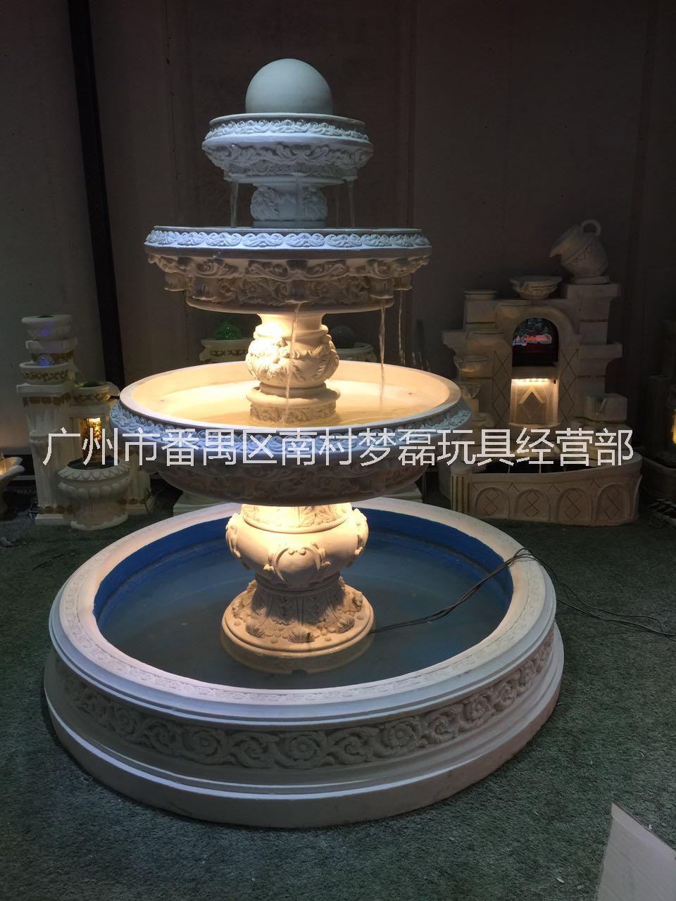 玻璃鋼仿砂巖噴泉