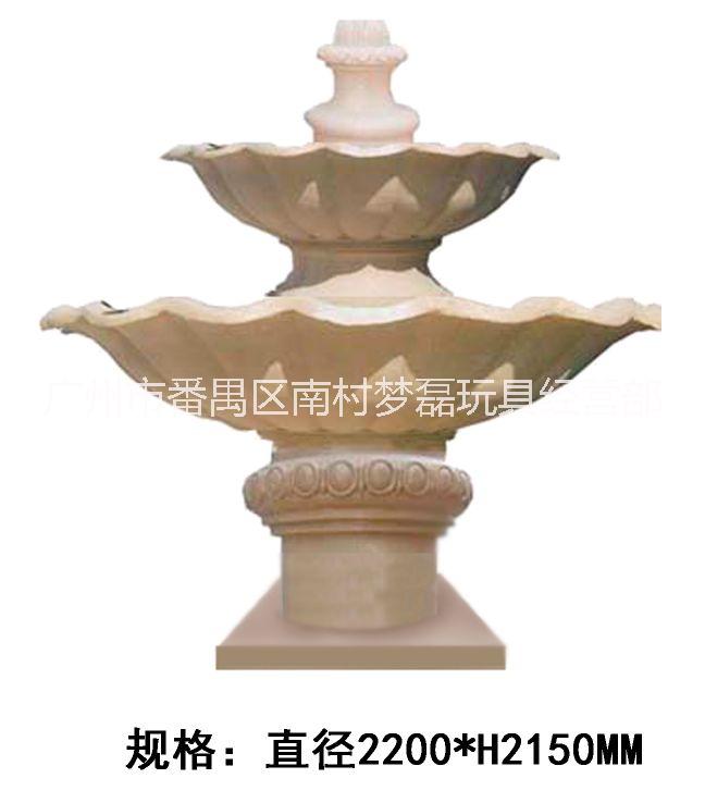 玻璃鋼仿砂巖噴泉