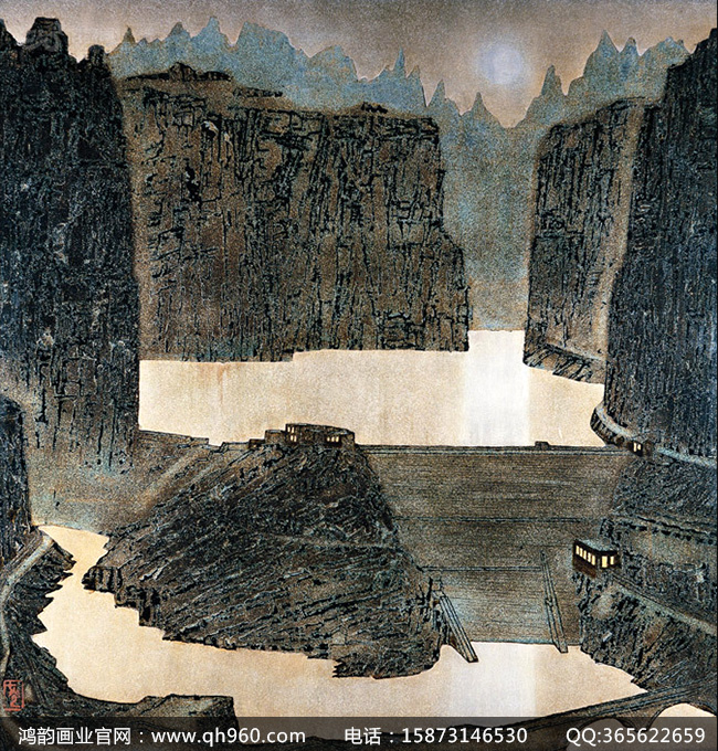 流光溢彩的藝術(shù) 重慶磨漆畫(huà)
