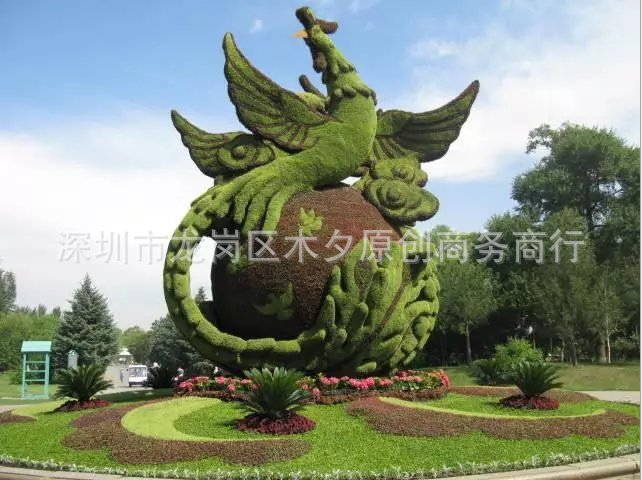 【廠家供應(yīng)】 仿真動植物設(shè)計 玻璃鋼雕塑 仿真綠雕