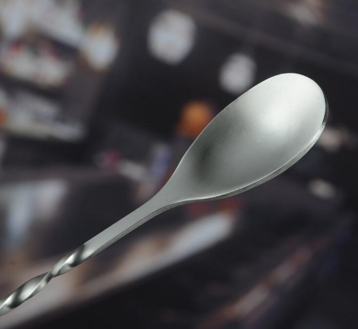 不銹鋼調(diào)酒棒 吧匙 雞尾酒調(diào)酒匙 吧勺 奶茶攪拌棒