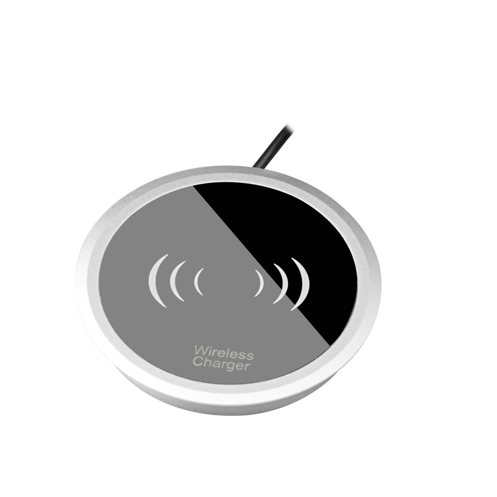 工廠直銷QI無(wú)線快充 10W無(wú)線快充發(fā)射板 新款 三星S8快充底座 三星S8快速無(wú)線充電器 桌面無(wú)線