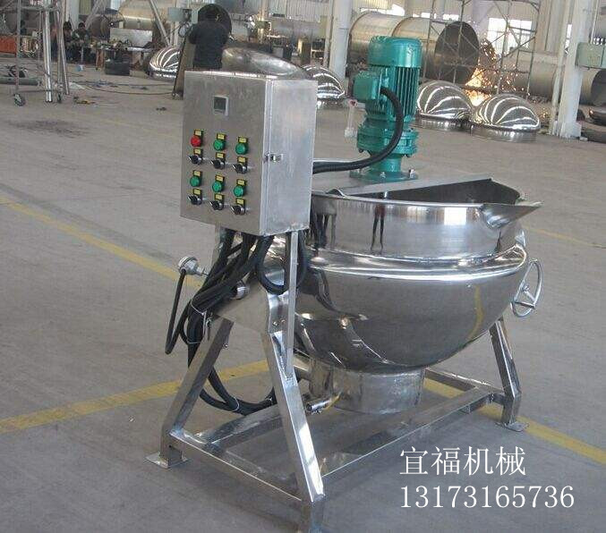 固定立式夾層鍋 燃?xì)鈹嚢枋秸糁箦伳募液? 可傾式夾層鍋多少錢