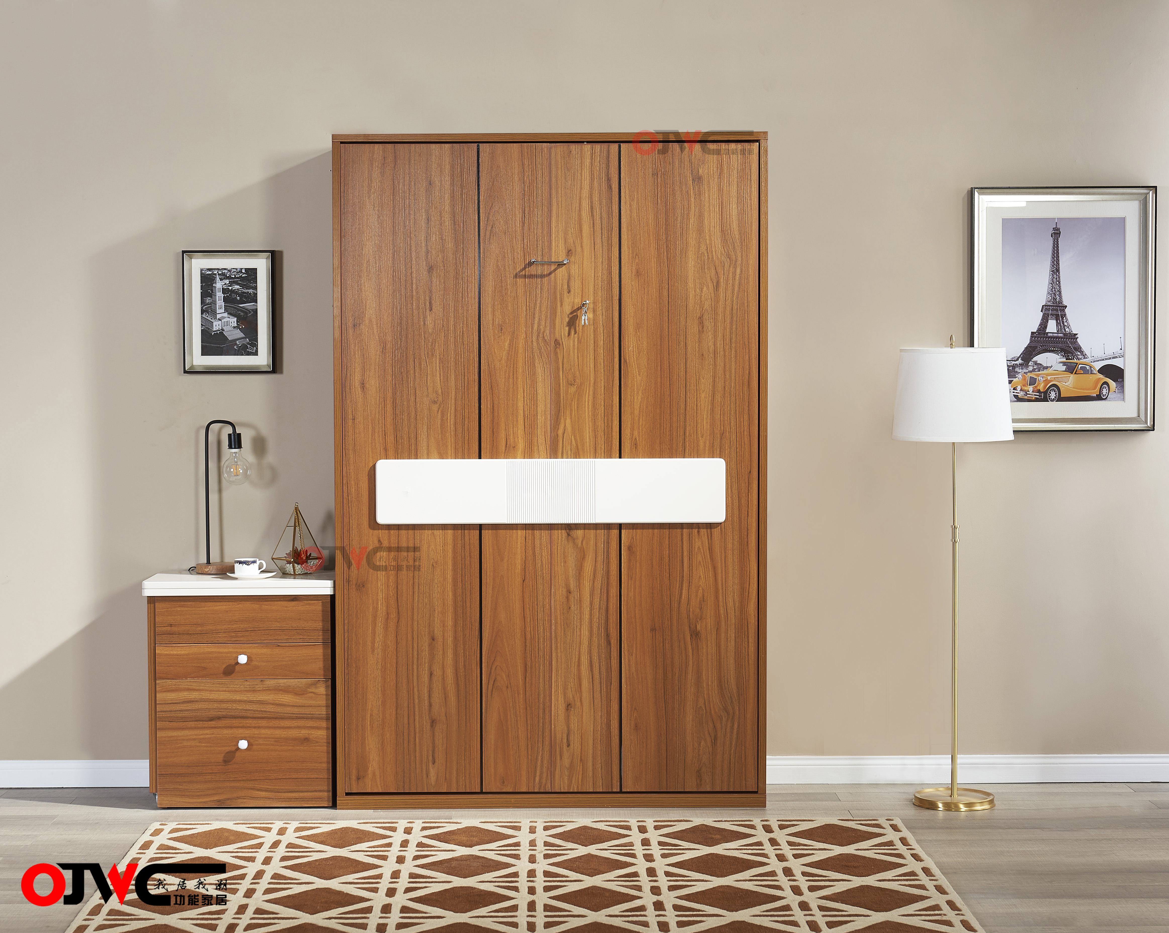 供應(yīng)靖江市隱形床廠家壁柜床配件翻板床批發(fā)