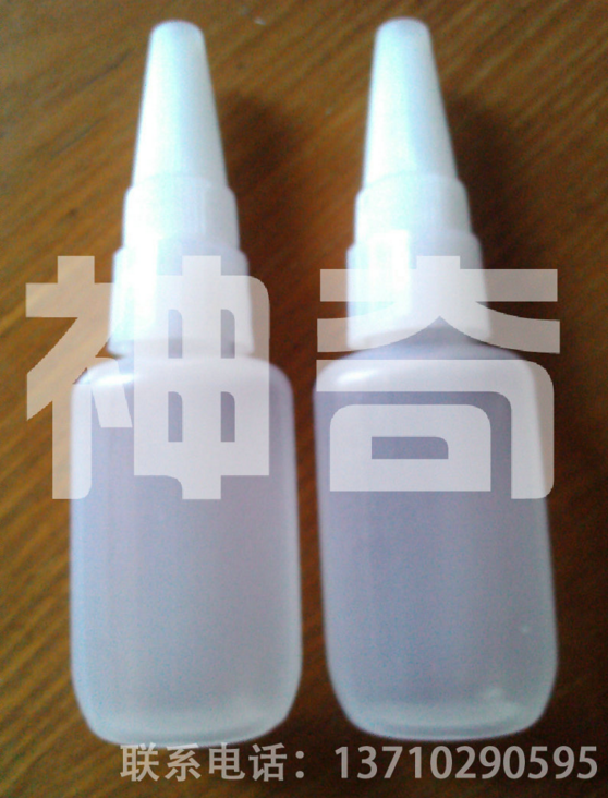 現(xiàn)貨批發(fā)D-01透明軟型膠水瓶 HDPE材料膠水瓶 白/藍蓋樂泰膠水瓶