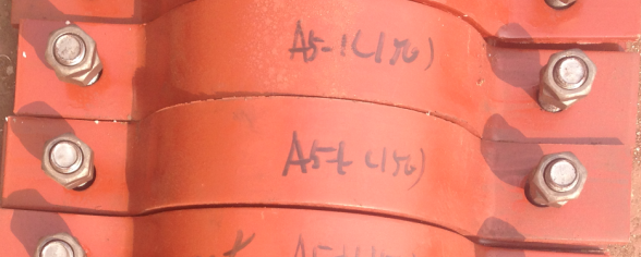 重型雙螺栓管夾A6-1(125)每100套近似重量（kg）