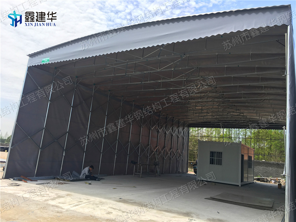 蘇州姑蘇廠家定做 推拉篷_室外倉庫_推拉篷廠家_大排檔活動篷_姑蘇遮陽棚_戶外活動篷