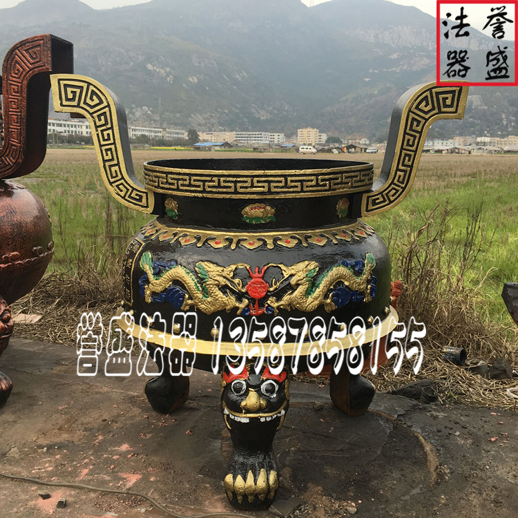 浙江香爐廠家 批發(fā)直銷 圓形平口香爐 圓形無(wú)蓋香爐 直接廠家