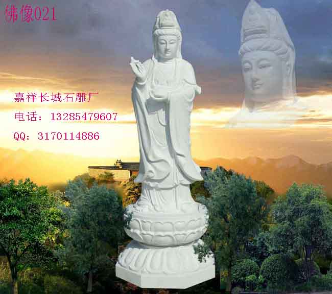 石雕觀音菩薩制作哪家好-石雕佛像-嘉祥長(zhǎng)城石雕廠