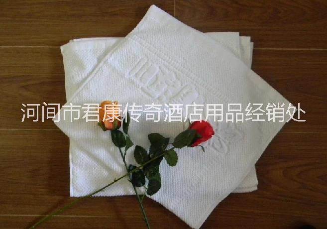 全棉鉑金緞毛巾 酒店方巾面巾浴巾