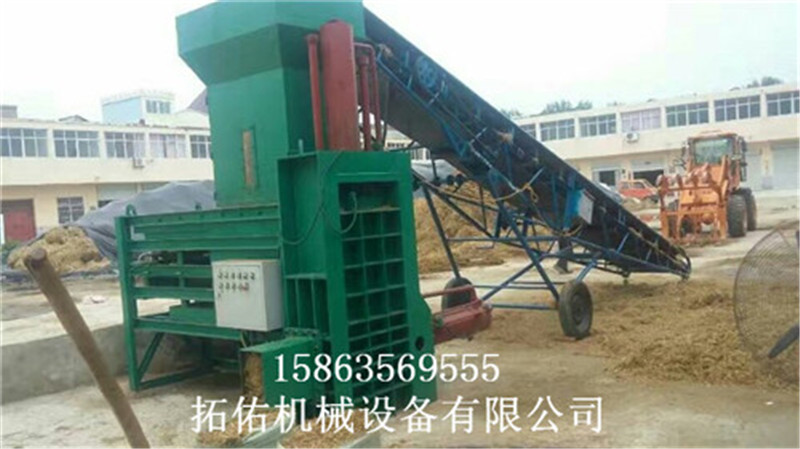 好消息新款稻殼臥式壓塊機(jī) 麥芽液壓打包機(jī)-熱銷中
