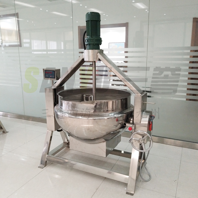 生產(chǎn)銷售大型不銹鋼專業(yè)炒料設(shè)備 醬料攪拌炒鍋