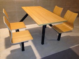 武漢信睦電動(dòng)餐桌廠快餐桌椅批發(fā)出售