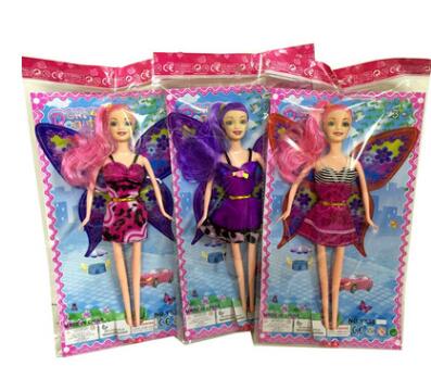 蝴蝶仙子芭芘巴比娃娃 兒童玩具生日蛋糕杯批發(fā)精致仿真娃娃玩具