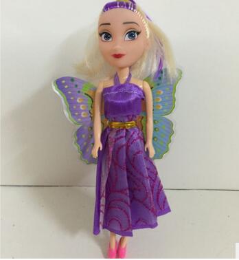 時尚冰雪公主玩具 蝴蝶芭芘巴比公主娃娃 小女孩玩具動漫公仔批發(fā)