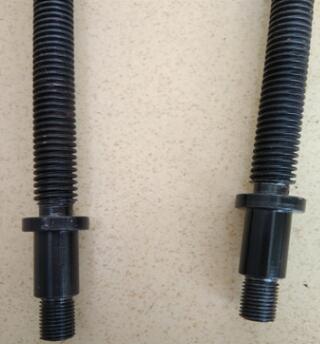 異形非標(biāo)TR10乘2絲桿 焊接鑲套梯形螺紋桿銅螺母 升降機(jī)絲母