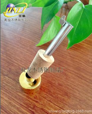 廠家直銷不銹鋼酒嘴 倒酒器 油瓶塞 酒瓶塞 木塞 歡迎來定制熱銷 廠家直銷不銹鋼酒嘴 倒酒器 油