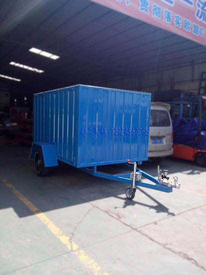 2噸廂式平板拖車