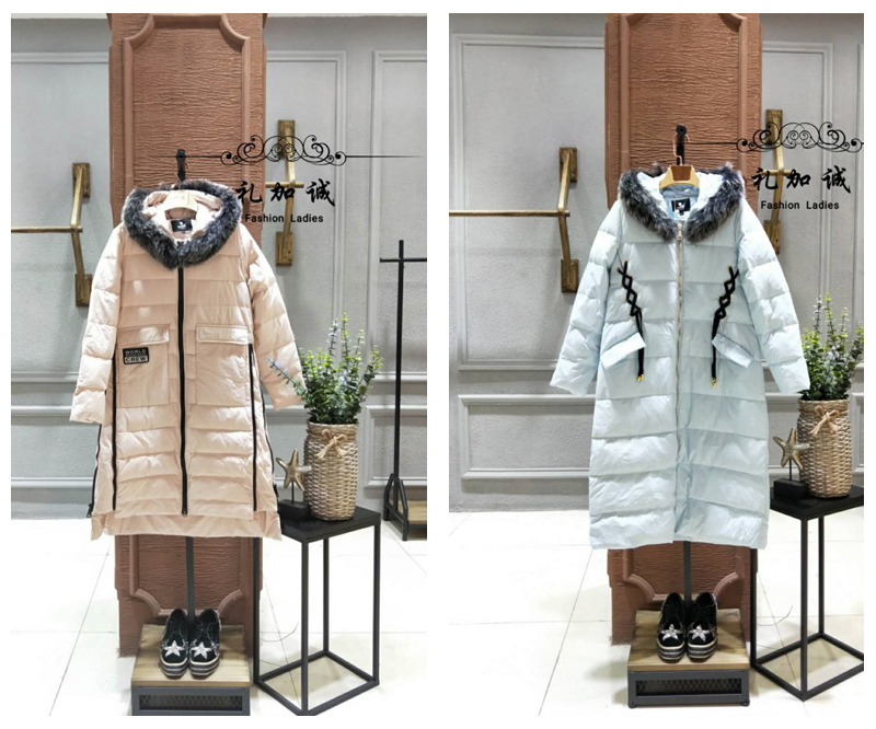 ME&MUSIC毛領羽絨服品牌折扣店女裝折扣剪標尾貨
