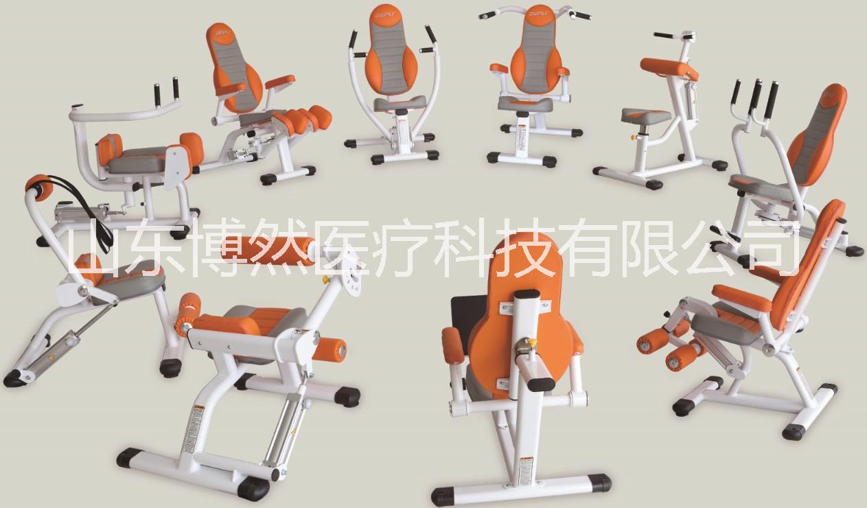 上肢肌群訓(xùn)練器 等速肌力訓(xùn)練系統(tǒng) 心肺運動團體循環(huán)訓(xùn)練系統(tǒng) 十件套